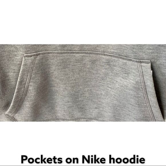 NEW WITHOUT TAGS Nike Gray & Teal Hoodie - Picture 3 of 9